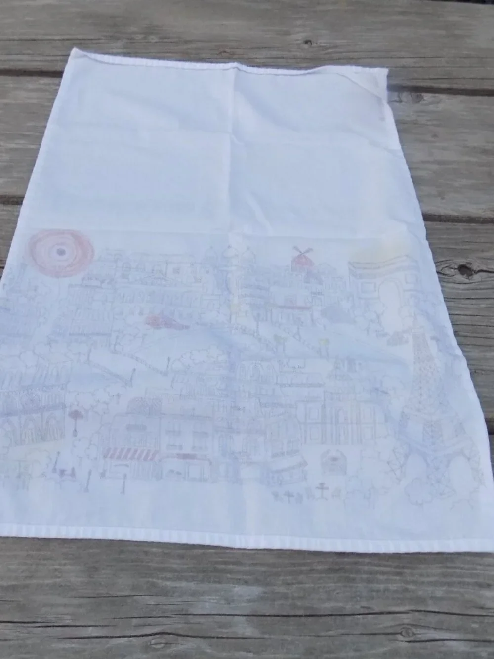 Dish Towel City Tea Towel